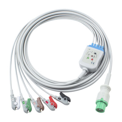 フクダ電子 0012-00-1192 ECG EKGケーブル 12ピン Expert Dynascope DS-5100 DS-5100E DS-5300W DS-5400 Dynascope DS-7001
