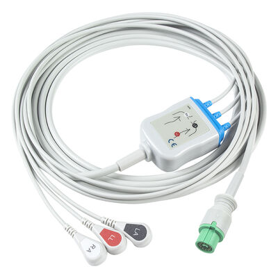 フクダ電子 0012-00-1192 ECG EKGケーブル 12ピン Expert Dynascope DS-5100 DS-5100E DS-5300W DS-5400 Dynascope DS-7001