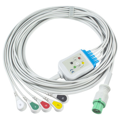 フクダ電子 0012-00-1192 ECG EKGケーブル 12ピン Expert Dynascope DS-5100 DS-5100E DS-5300W DS-5400 Dynascope DS-7001