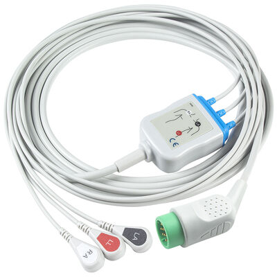 Stryker M-edtronic Physio-control LIFEPAK 12 LIFEPAK 20E LIFEPAK 120 LIFEPAK 15 ECG EKGケーブルおよびリード線