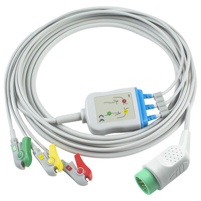 Stryker M-edtronic Physio-control LIFEPAK 12 LIFEPAK 20E LIFEPAK 120 LIFEPAK 15 ECG EKGケーブルおよびリード線