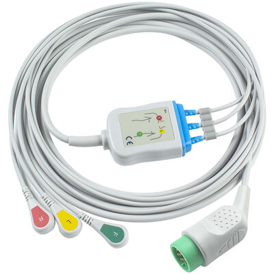 Stryker M-edtronic Physio-control LIFEPAK 12 LIFEPAK 20E LIFEPAK 120 LIFEPAK 15 ECG EKGケーブルおよびリード線