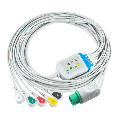 Petas KMA900 17 ピン ECG ケーブルおよびリード線