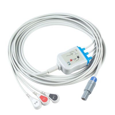 Huntleigh 8Pin マルチパラメータ モニター Smartsigns Compact 300 500 ECG ケーブル ECG ケーブルおよびリード線