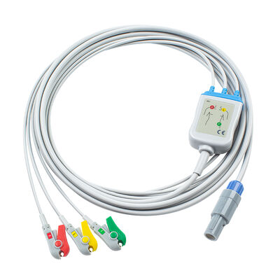 Huntleigh 8Pin マルチパラメータ モニター Smartsigns Compact 300 500 ECG ケーブル ECG ケーブルおよびリード線