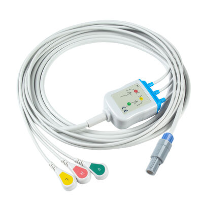 Huntleigh 8Pin マルチパラメータ モニター Smartsigns Compact 300 500 ECG ケーブル ECG ケーブルおよびリード線