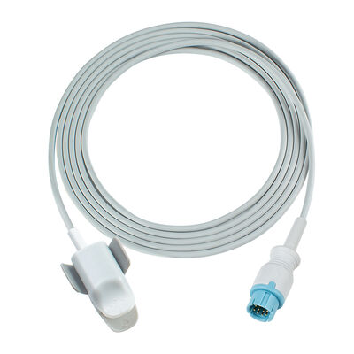 互換性 LEPU クリエイティブ Aiview V12 V10 PH10 PH12 VX VS 10Pin SpO2センサーケーブル 2.5 M 長さ