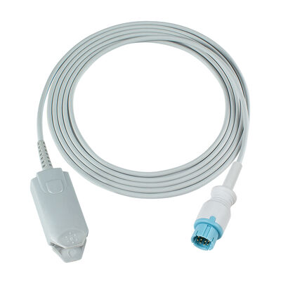 互換性 LEPU クリエイティブ Aiview V12 V10 PH10 PH12 VX VS 10Pin SpO2センサーケーブル 2.5 M 長さ