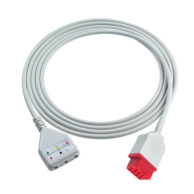 バイオライト 12Pin 3 5Lead ECG トランクアダプターケーブル O-ximax Tech AnyView A2 A6 A4 A8 Q7 Q5 ECG拡張ケーブル ディンスタイル