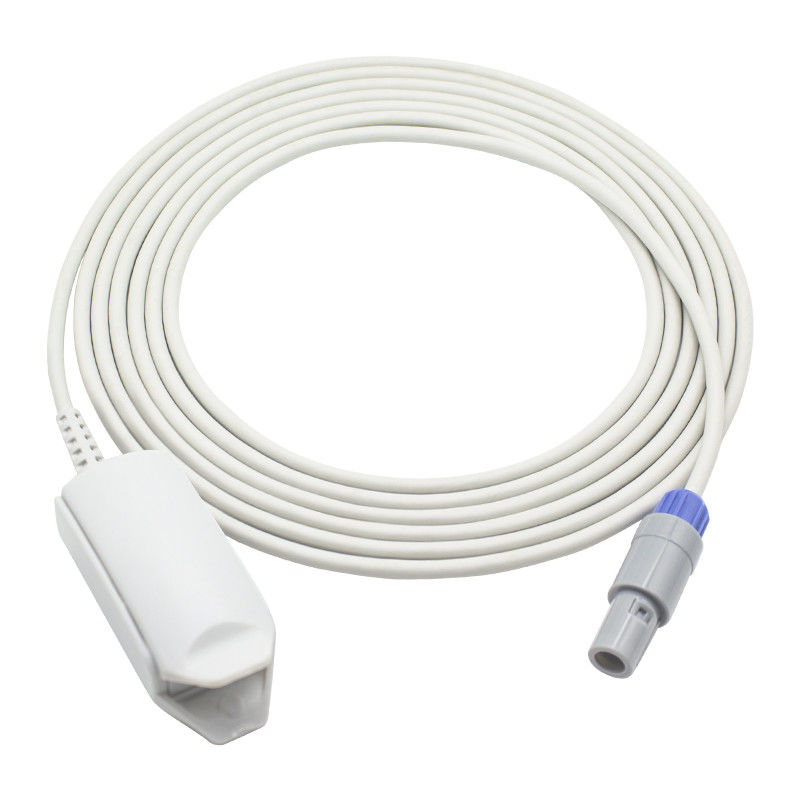 3.00M TPU再使用可能なSpO2センサー3F IRIS300 Phoene PM8300大人指クリップ6Pin