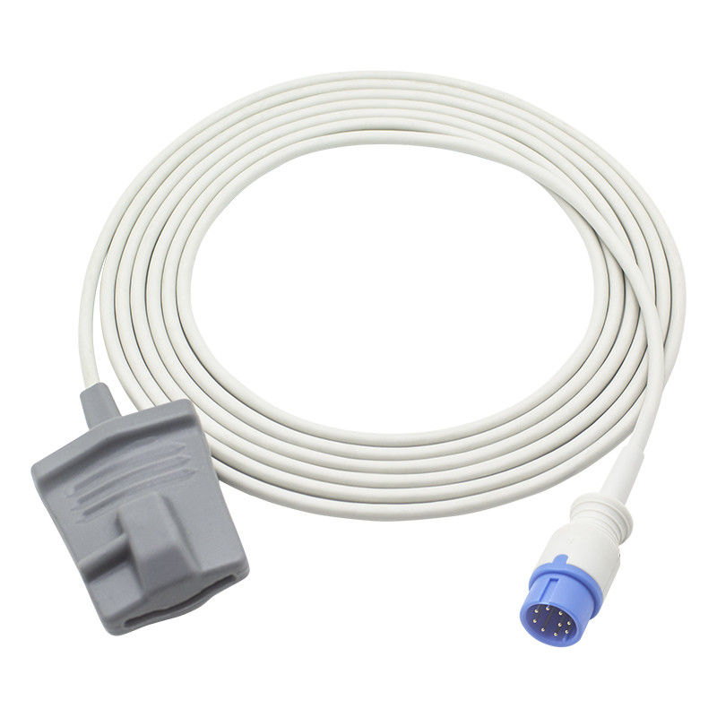 Biolight SpO2センサーの調査Aシリーズ9Pinデジタル技術の大人の柔らかいクリップSpO2