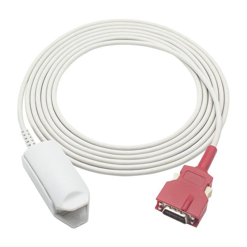 Biolight SpO2センサーAシリーズfor M-asi-moの再使用可能な赤い技術大人指クリップSpO2調査