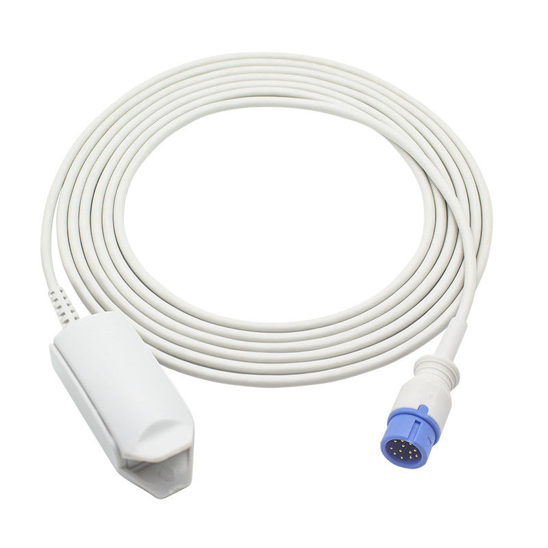 Comen C60再使用可能なSpO2センサー12pin for M-asi-moの赤い技術大人指クリップSpO2調査
