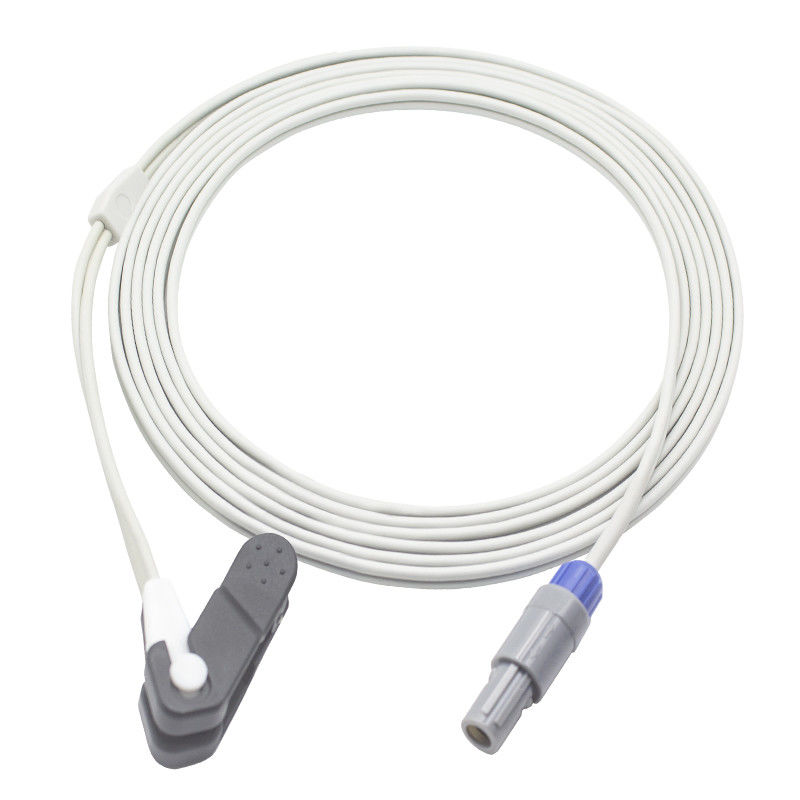 Biocare BM-9000 Spo2センサー6 Pinは40度の耳クリップVeternar SpO2調査を切る