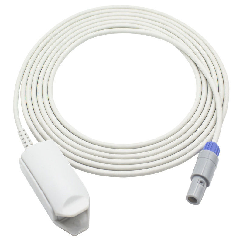 Adecon再使用可能なSpO2センサーMCF-21L DK-8000D DK-8000L 6Pin大人指クリップSpO2調査