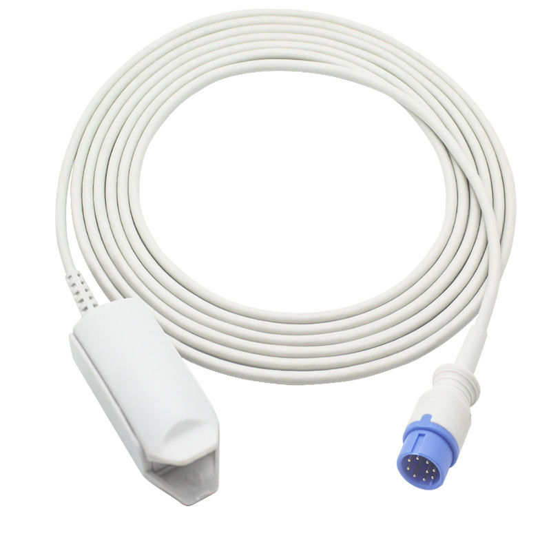 Biolight再使用可能なSpO2センサーAシリーズ デジタル技術A3 A5 V6 M9000 9Pin大人指クリップSpO2調査
