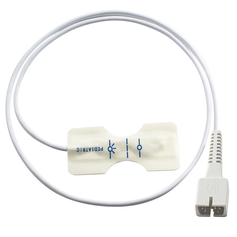 デジタルテック ペディアトリクス SpO2 使い捨てセンサー ECG1200G PM50 PM60Dのための白い泡