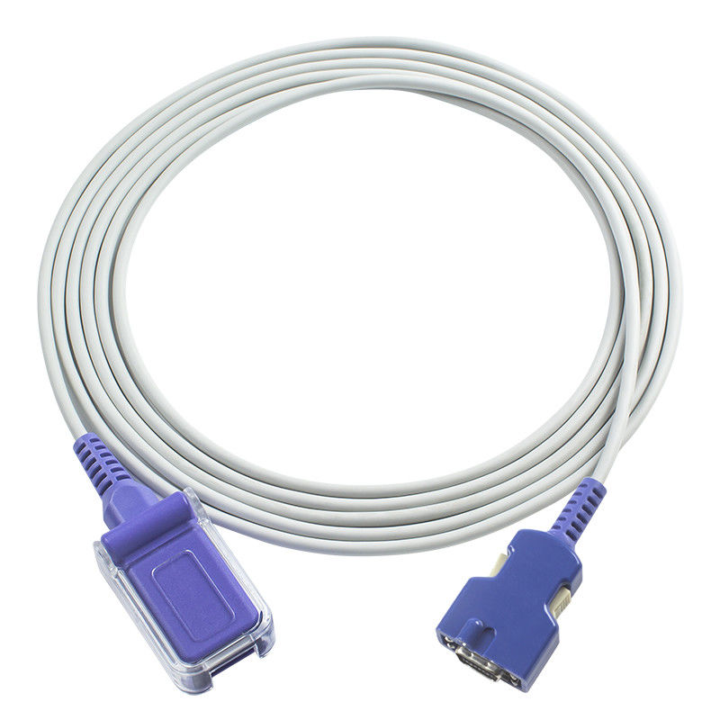 N-ellcor Spo2ケーブルDOC-10 14PinへのDB9 SpO2の延長ケーブル3.0M TPU