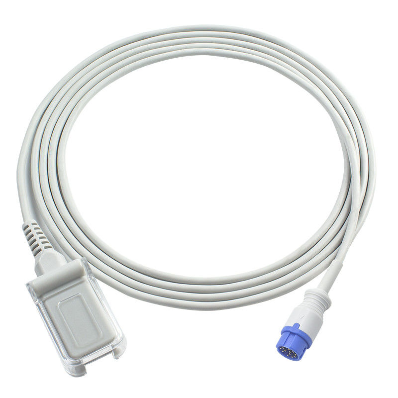 フィリップスN-ellcorの技術M1900B SpO2センサー ケーブルSpO2の延長ケーブル12PinへのDB9