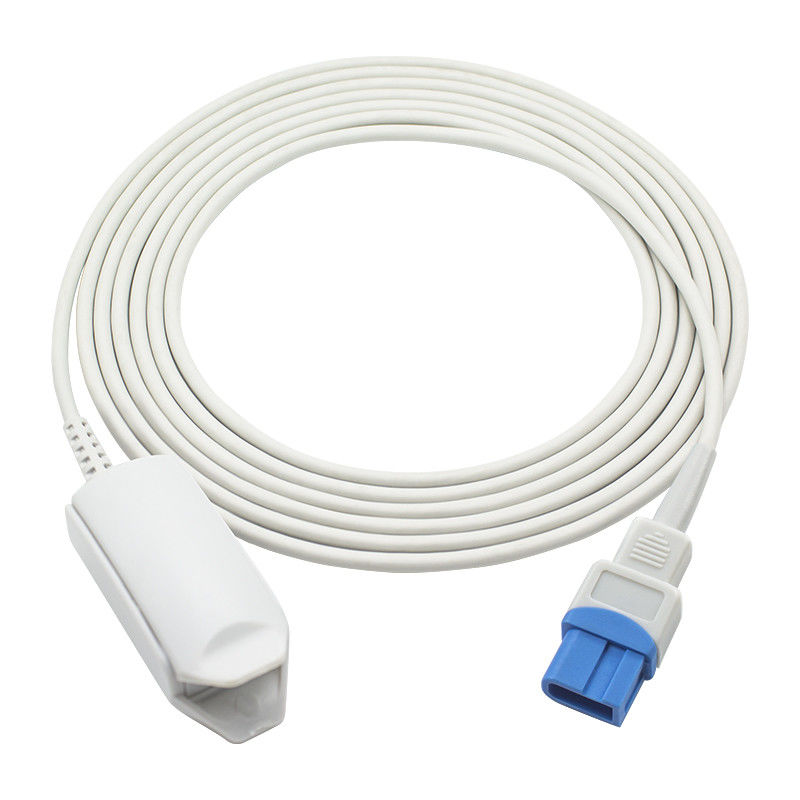 Spacelabsの再使用可能なSpO2センサー10Pin 90367 90369大人指クリップSpO2センサー