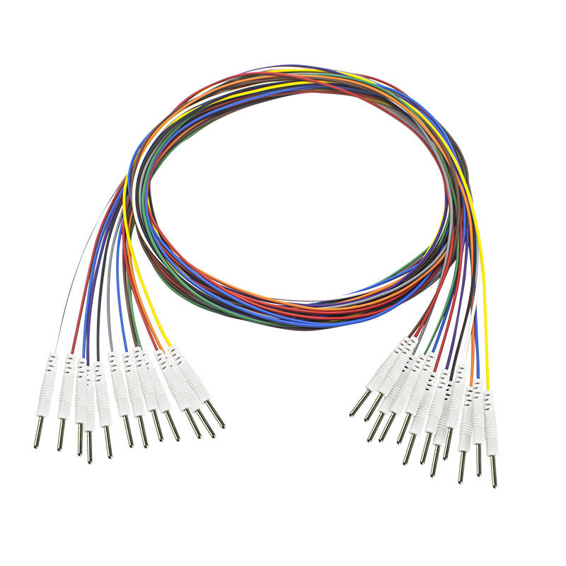 Din 2.0 プラグから2.0mm ピンのタイプ EEG電極ケーブル