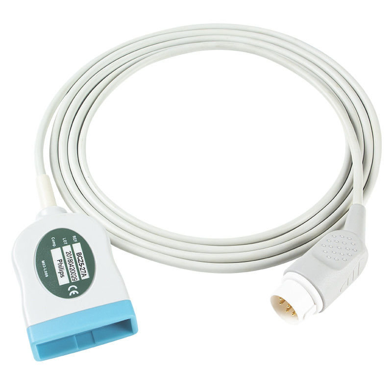 P-フィリップス 8ピン ECG トランクアダプターケーブル ECGケーブル M1600A 989803104011 ECG拡張ケーブル