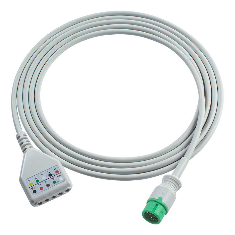 コメン 12Pin ECG トランクアダプターケーブル C50 C70 C90 NC12 NC8 ECGケーブル ユーロスタイル ECG拡張ケーブル