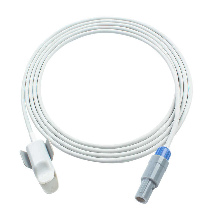 互換性 Zondan ZD120B ZD120D 6Pin SpO2 センサー アポロ N1 アポロ N2 アポロ N3 のための子供用指のクリップ 3.0M