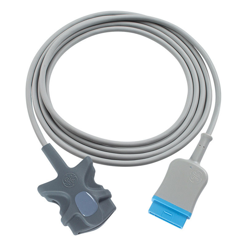 原 GE TS-SA4-GE トルーシグナル SpO2 再利用可能ソフトチップ SpO2 センサー