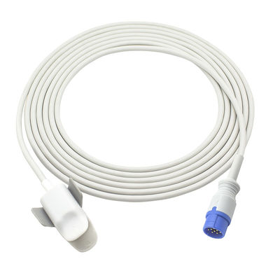 Biolight再使用可能なSpO2センサーM900 M7000 M9500デジタル12Pin小児科指クリップ