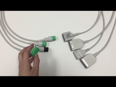 GEのヘルスケアECGのトランク ケーブルCorometrics 1442AAO MECGおよびFECG ECGケーブル