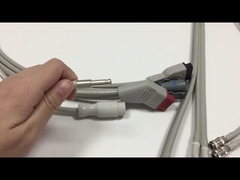 Welch Allyn SE-PRO-600 M2461A EKGのケーブルおよびリード線IEC 4.0Bananaのコネクター